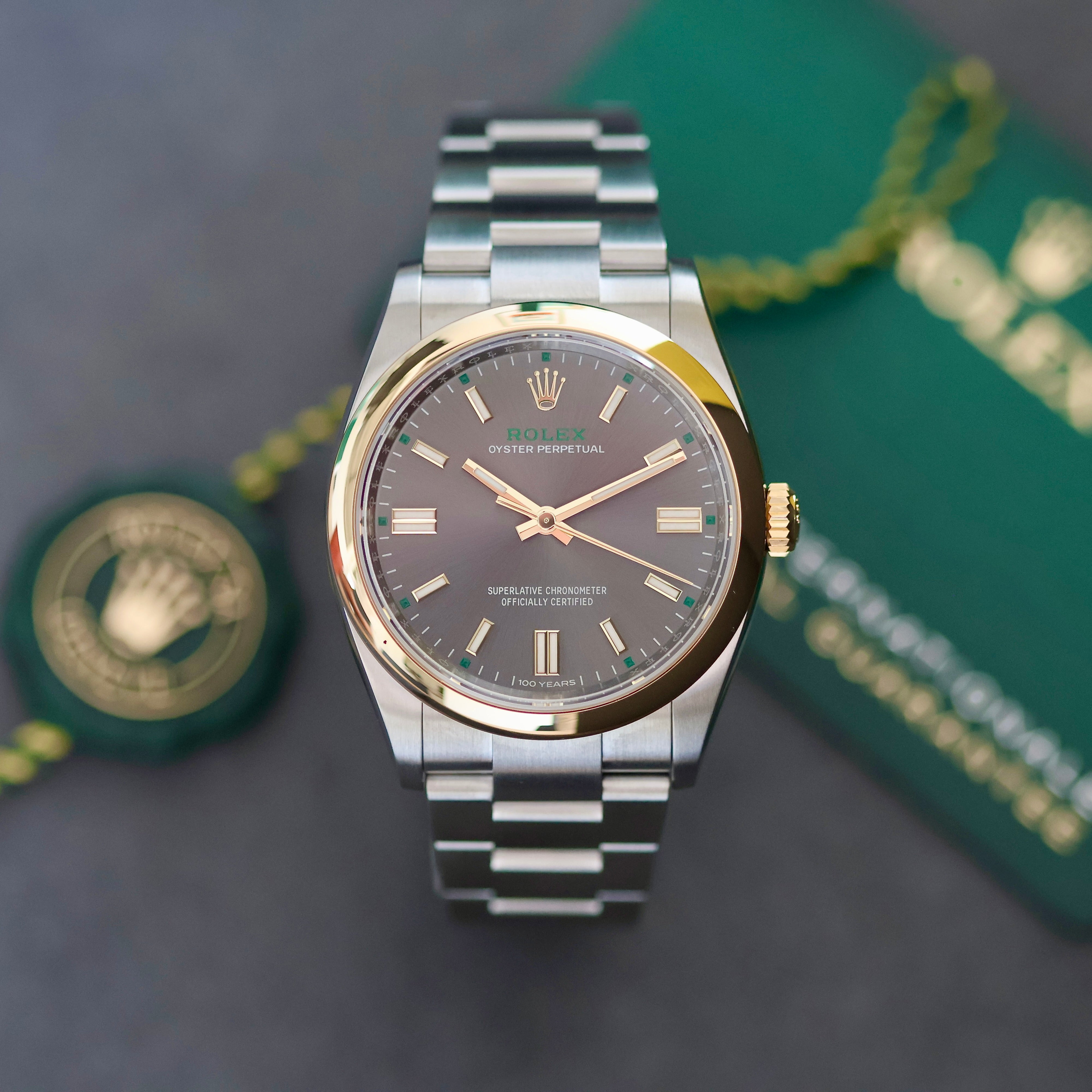 Rolex Oyster Perpetual 36 100 year