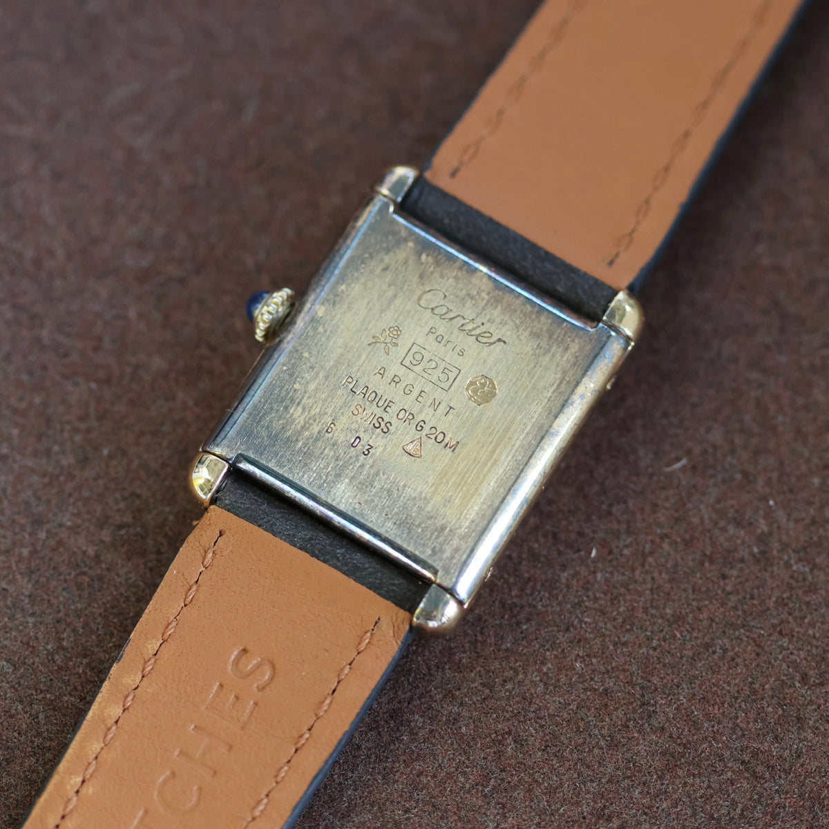 Cartier Tank Vermeil