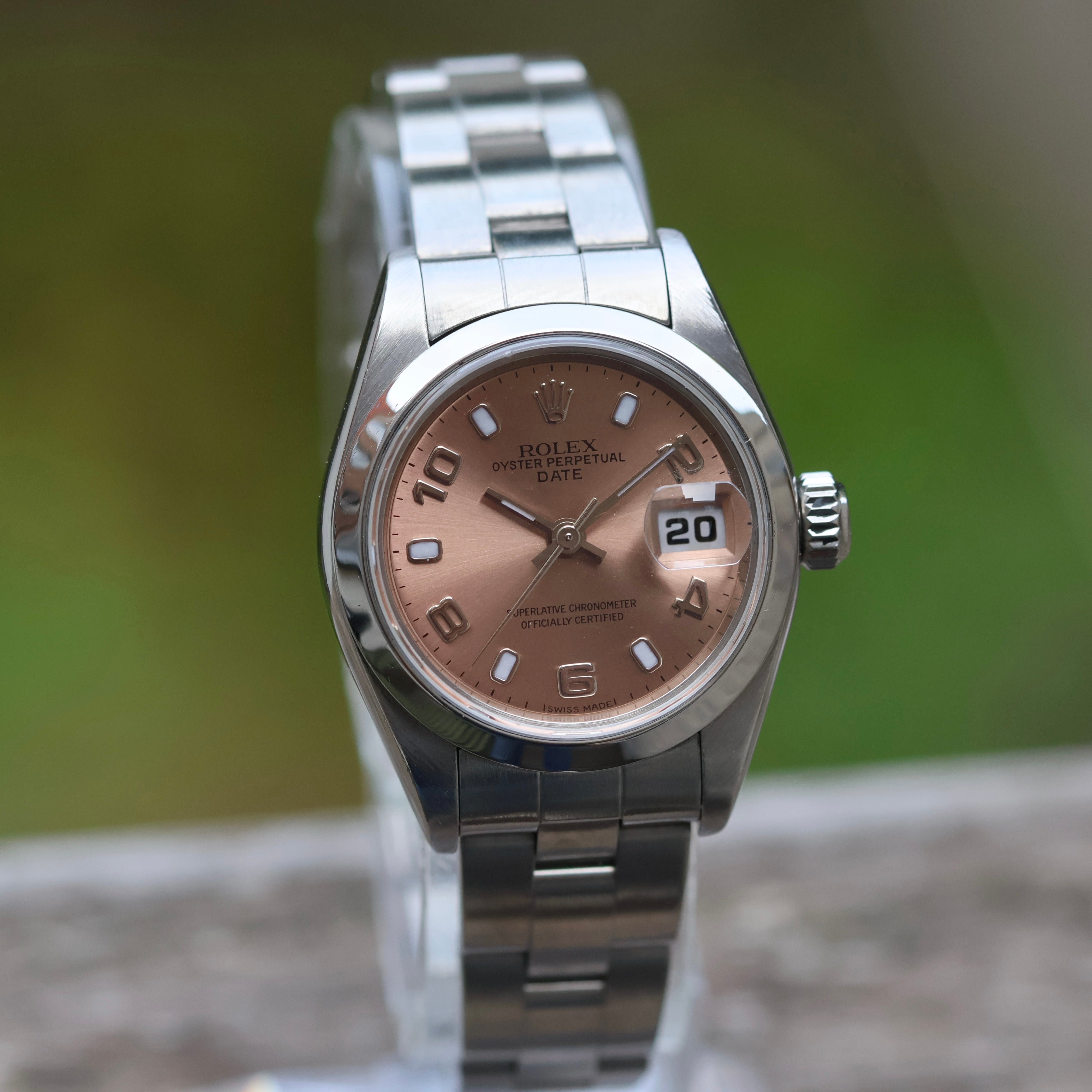 Rolex Oyster Perpetual Lady-Datejust Salmon dial