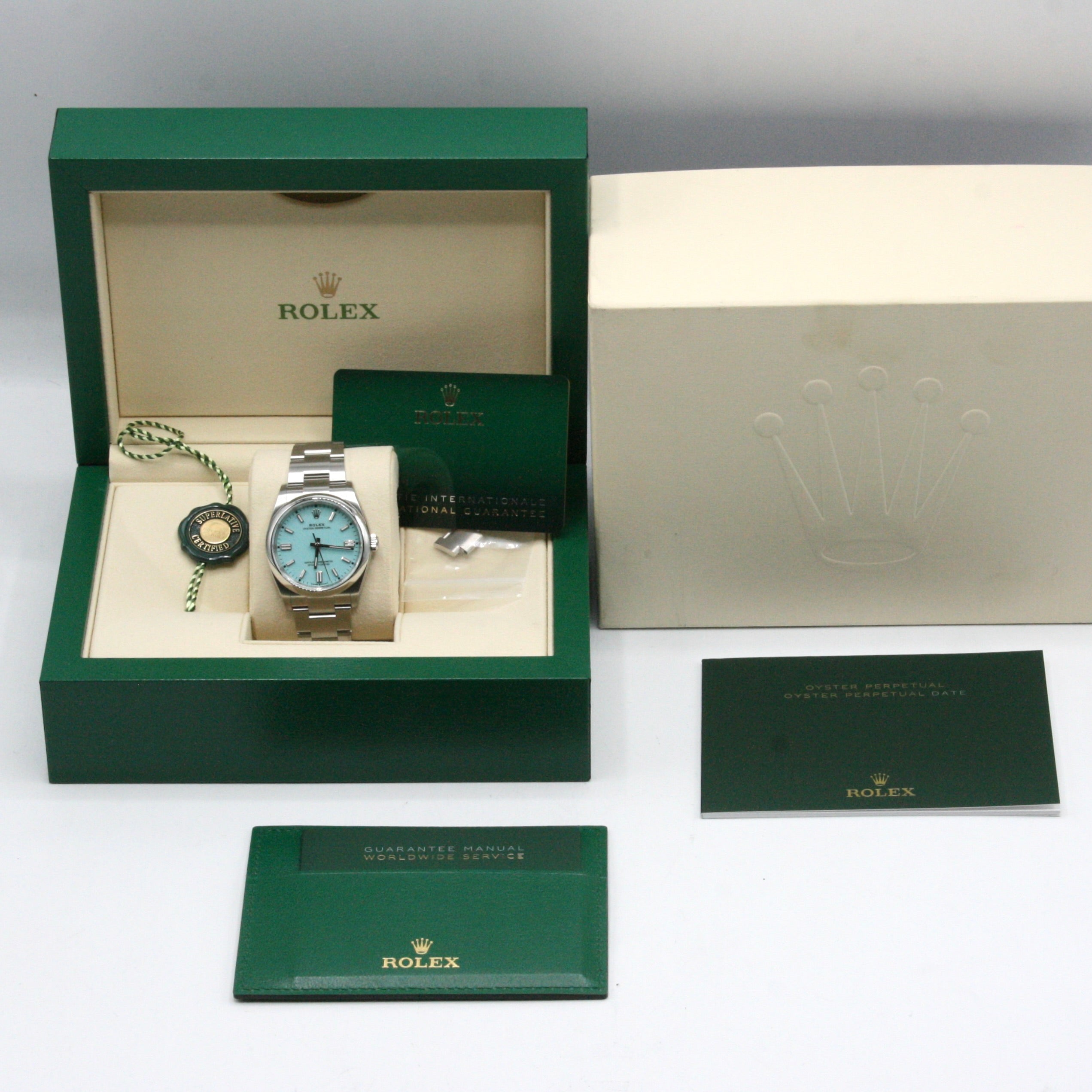 Rolex Oyster Perpetual 36 “Tiffany Blue”