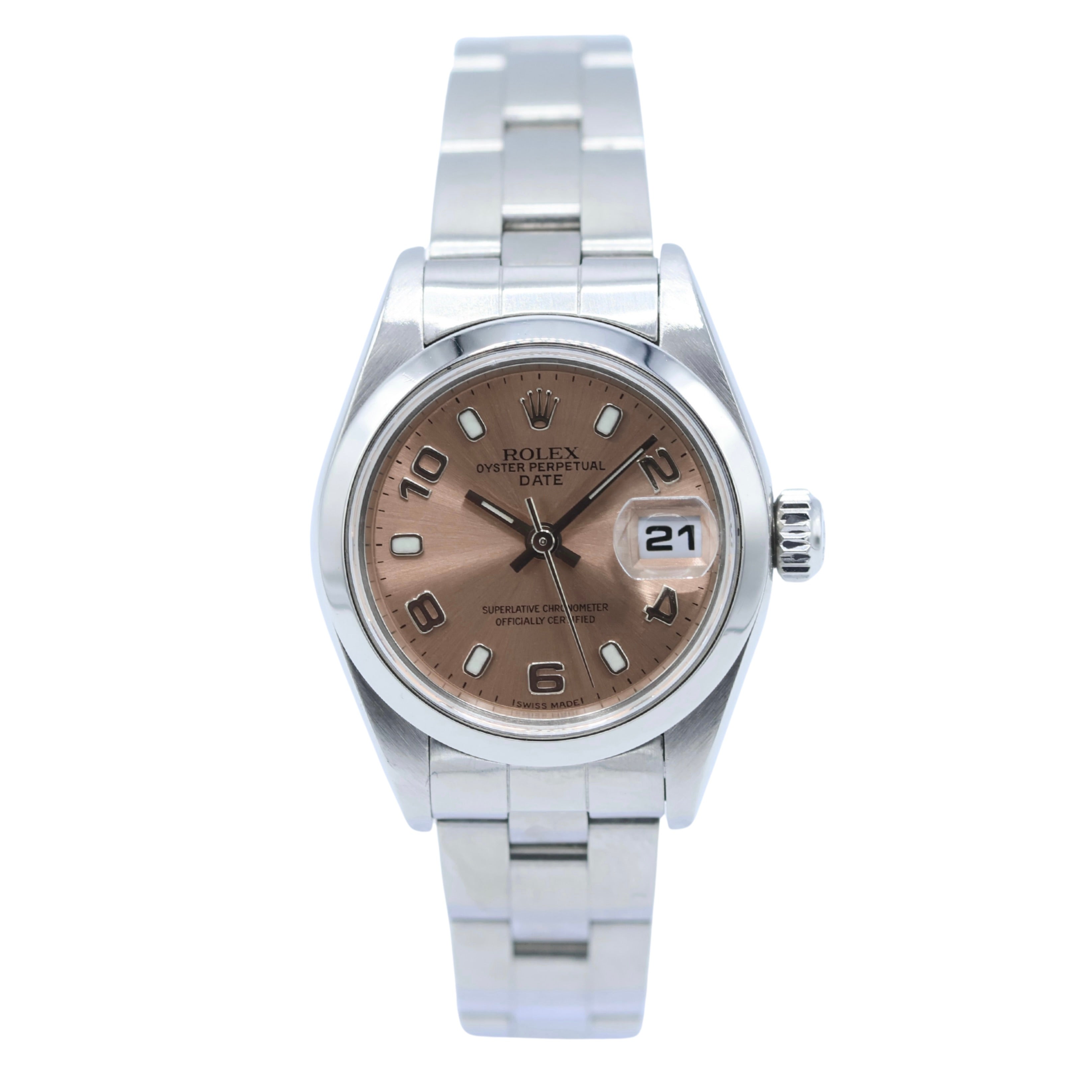 Rolex Oyster Perpetual Lady-Datejust Salmon dial