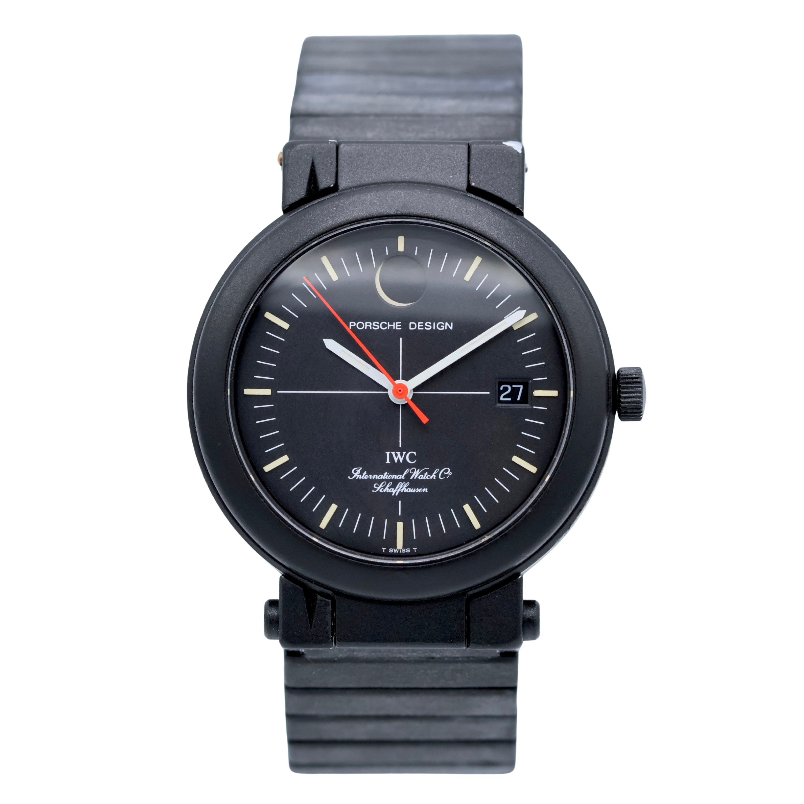 IWC Porsche Design Compass + Moonphase with Full set