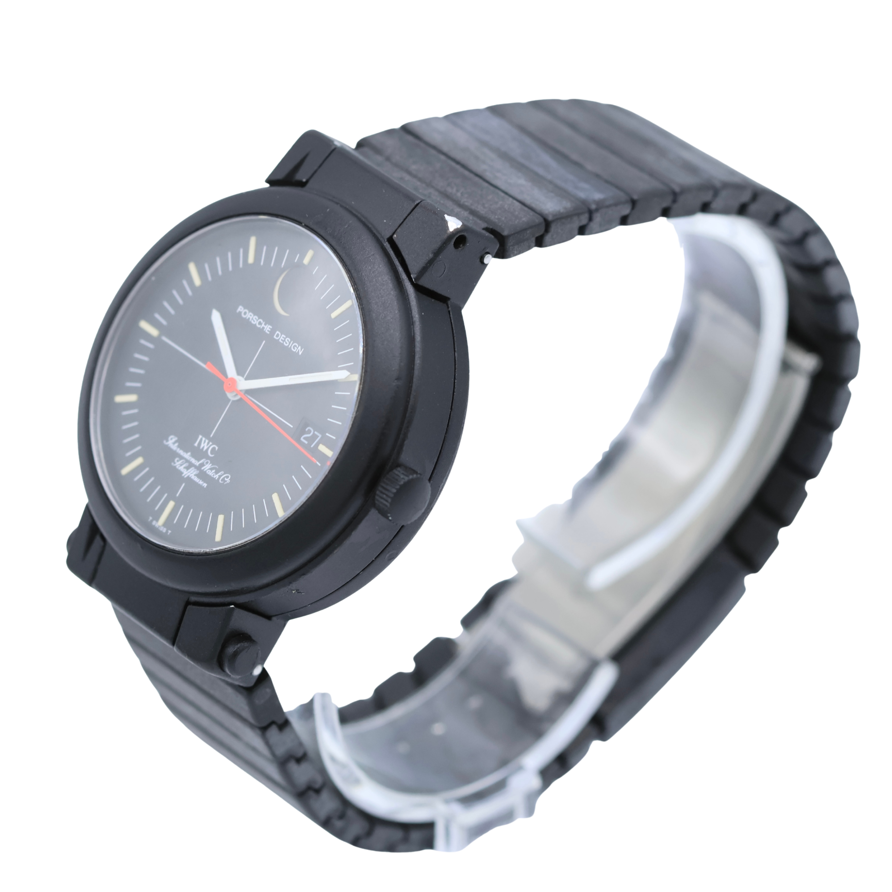 IWC Porsche Design Compass + Moonphase with Full set