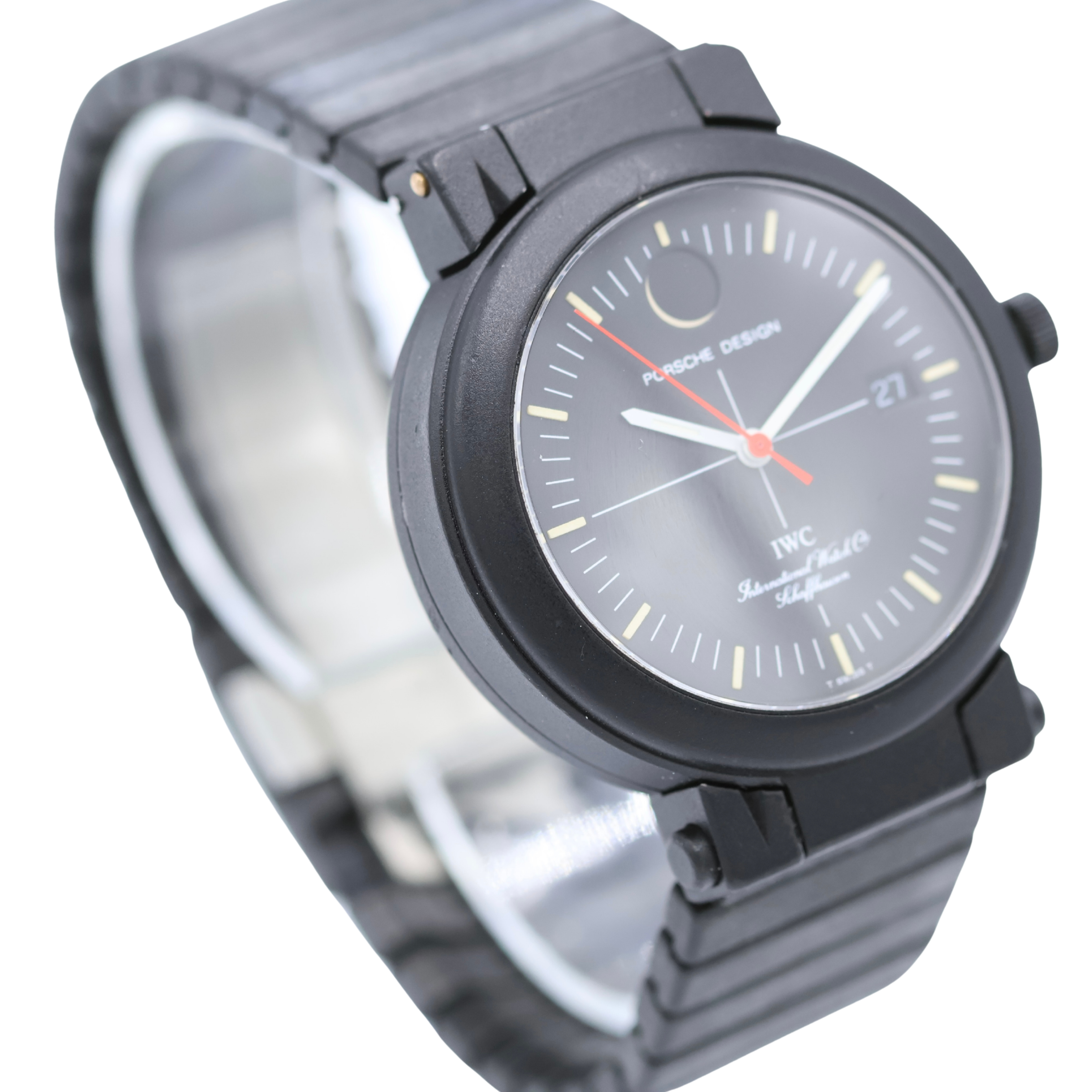 IWC Porsche Design Compass + Moonphase with Full set