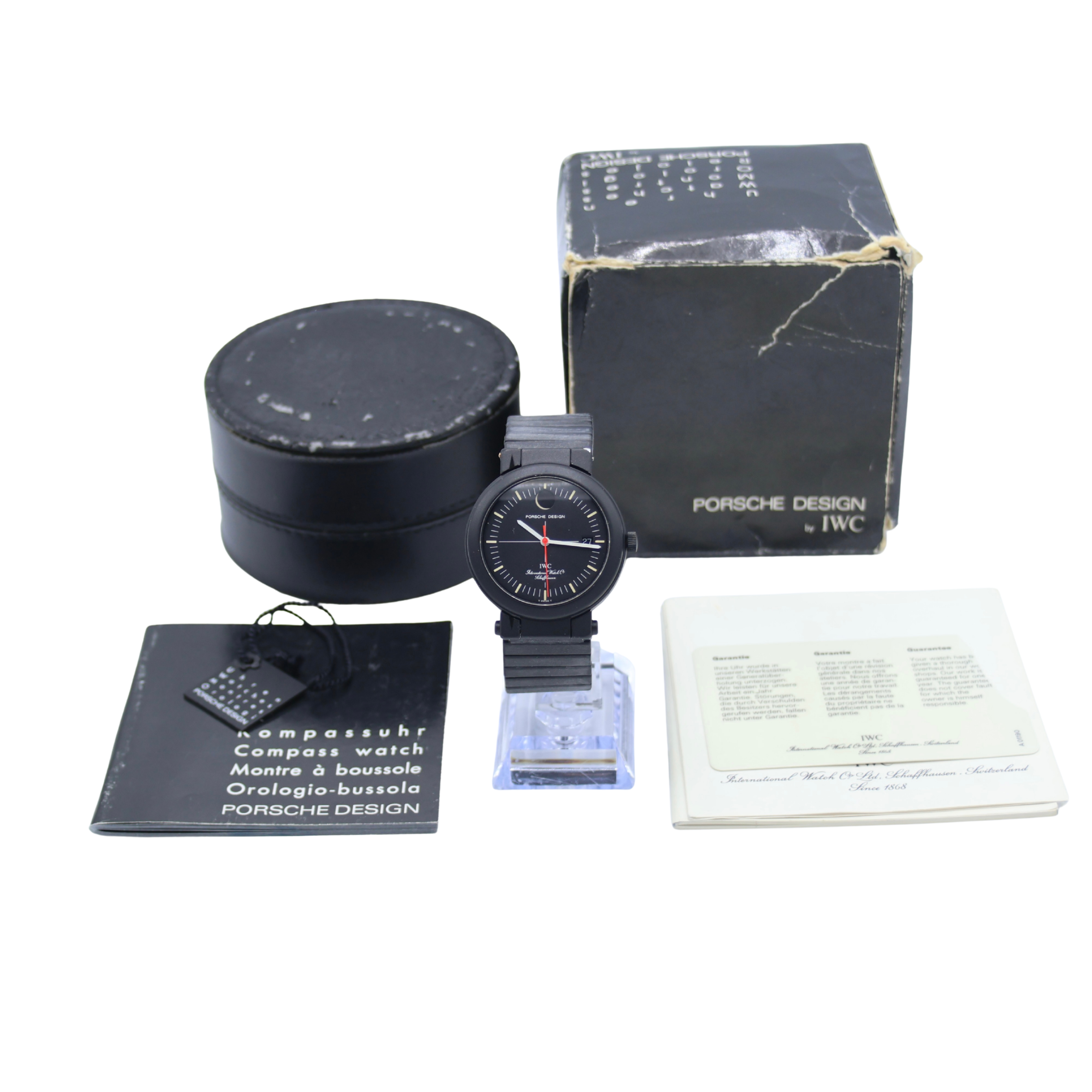 IWC Porsche Design Compass + Moonphase with Full set