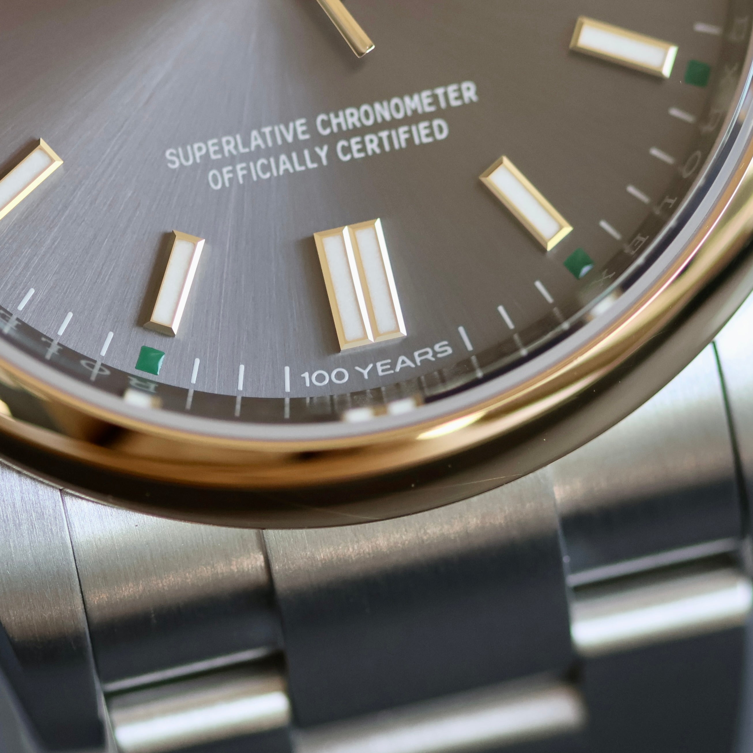 Rolex Oyster Perpetual 36 100 year