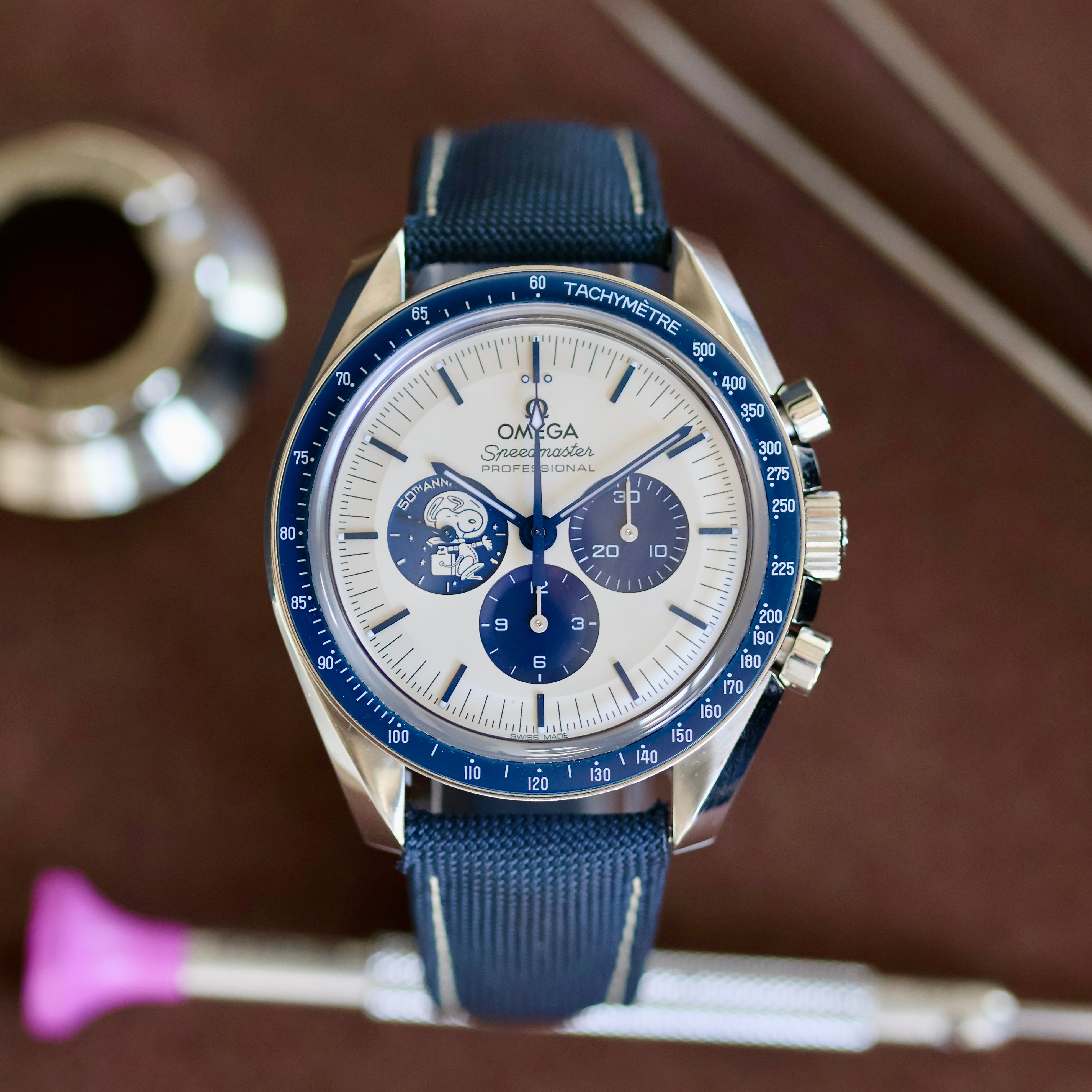 Omega Speedmaster 'Silver Snoopy'