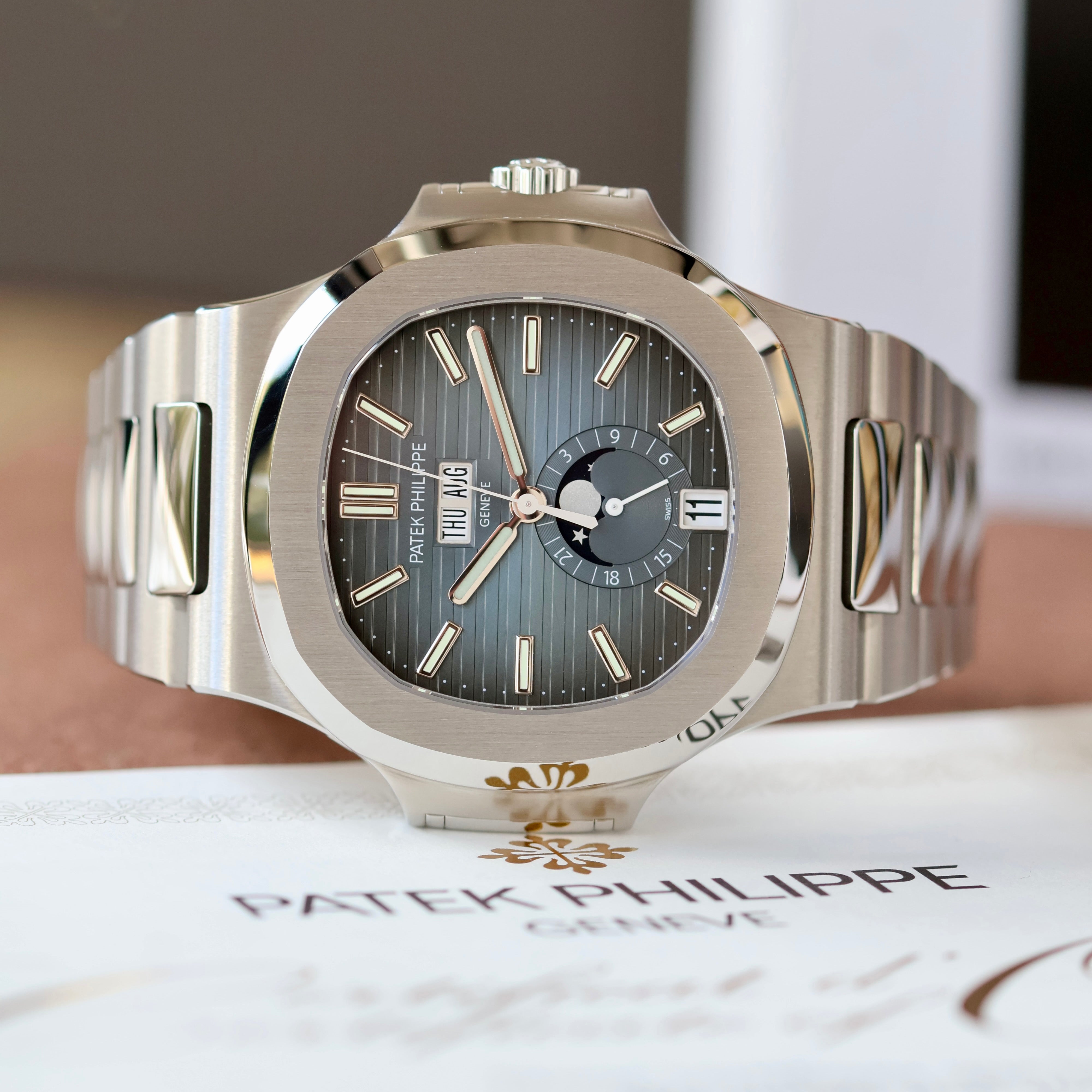 Patek Philippe Nautilus Yearly calendar