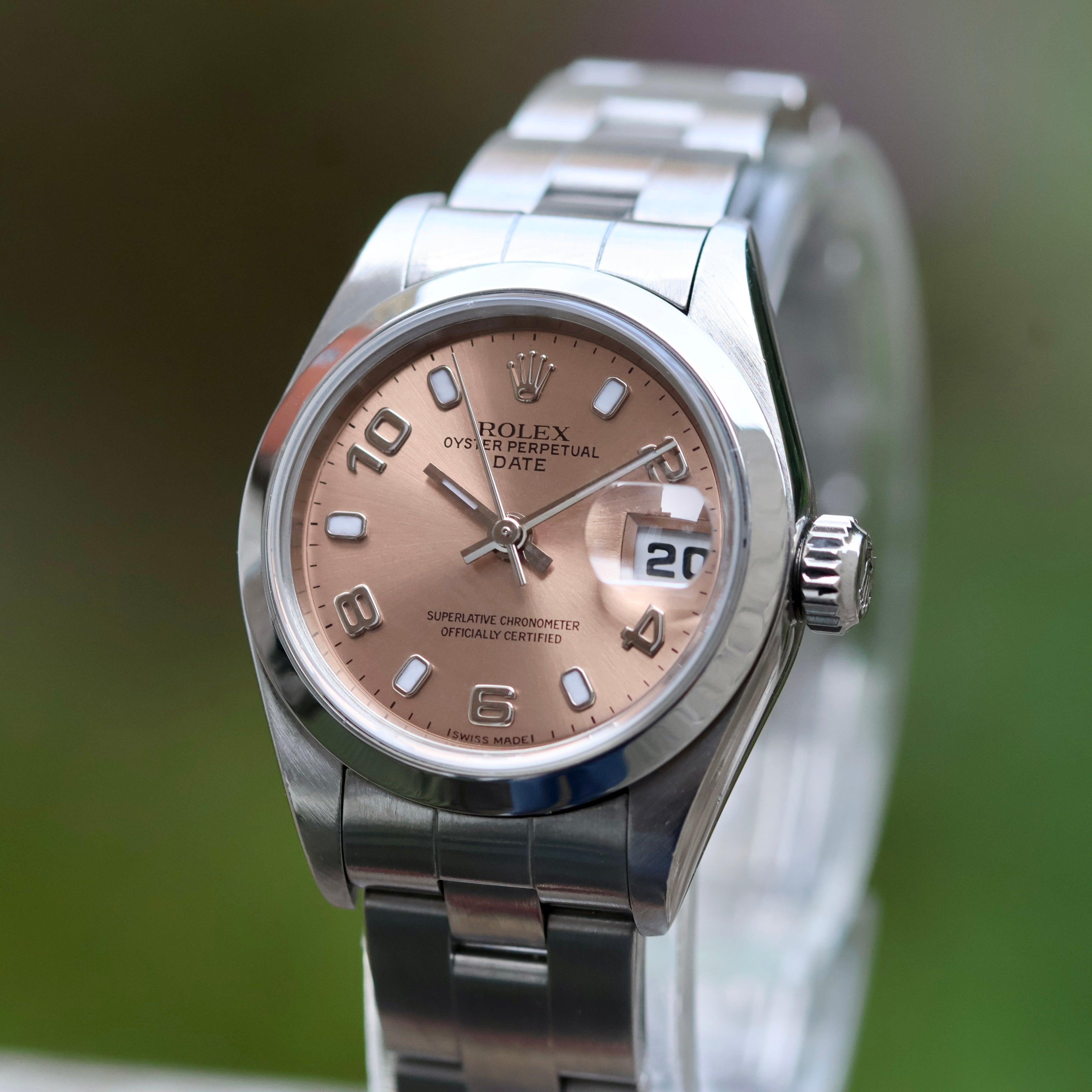 Rolex Oyster Perpetual Lady-Datejust Salmon dial
