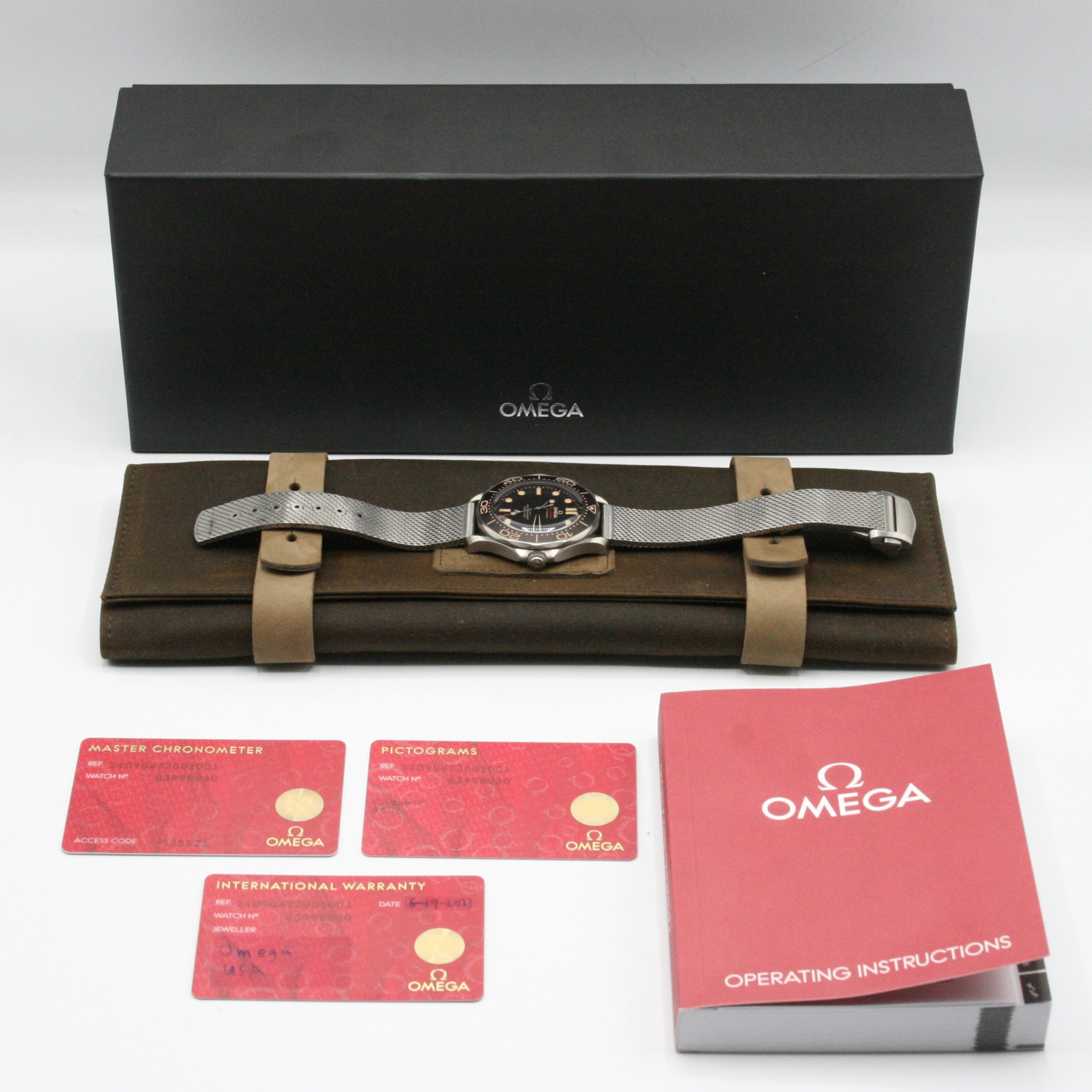 Omega Seamaster 007 James Bond